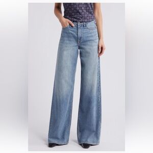 Rag & Bone Light Blue mid-rise Flare Jeans